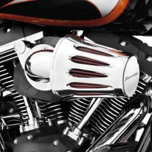 Harley Davidson Screamin Eagle Heavy Breather Deckel Teardrop Chrom 6