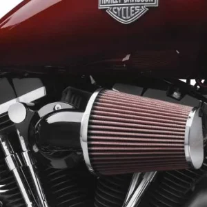 Harley Davidson Screamin Eagle Heavy Breather Performance Luftfilter-Kit Schwarz 6