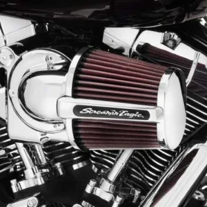 Harley Davidson Screamin Eagle Heavy Breather Elite Performance Luftfilter Kit Chrom 10