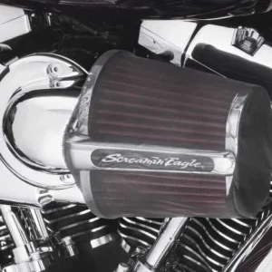 Harley Davidson Screamin Eagle Heavy Breather Elite Performance Luftfilter Kit Chrom 12