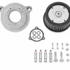 Harley Davidson Screamin Eagle Stage I Luftfilter Kit Alu, Roh 58mm 5