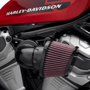 Harley Davidson Heavy Breather Luftfilter Schwarz 6