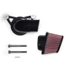 Harley Davidson Heavy Breather Luftfilter Schwarz 8