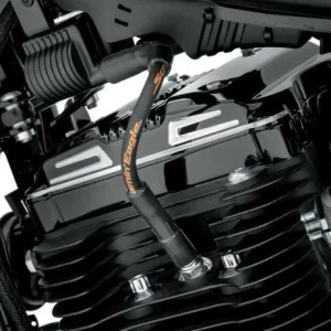 Harley Davidson Screamin Eagle 10mm Phat Zündkerzenkabel Set Schwarz 6