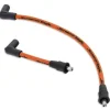 Harley Davidson Screamin Eagle 10mm Phat Zündkerzenkabel Set Orange 7