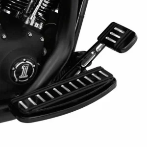 Harley Davidson Billet Hinterradbremshebel Edge Cut Standard Länge 6