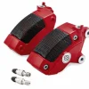Harley Davidson Bremssattel Kit Rot, Vorn Doppelscheibe 7