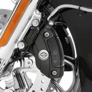 Harley Davidson Bremssattel-Locheinsatz Vorn, Schwarz 6
