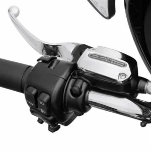 Harley Davidson Kupplungs-Master Cylinder Cover Vorne, Chrom 6