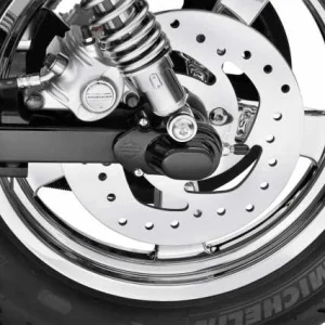 Harley Davidson Hinterachsabdeckungen Bar & Shield Schwarz 6