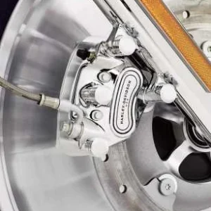 Harley Davidson Bremssattel-Kit Doppelscheibe Vorn, Chrom 6