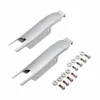 Harley Davidson Satteltaschen-Blendenleisten Slotted Chrom 16