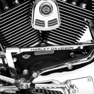 Harley Davidson Schaltgestängeabdeckung Harley-Davidson Schriftzug 6