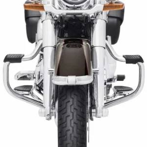 Harley Davidson Mustache Motorschutzbügel Chrom 9