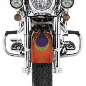 Harley Davidson Mustache Motorschutzbügel Chrom 6