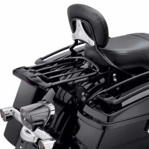 Harley Davidson Abnehmbarer Air Wing Gepäckträger Für Doppelsitzbank Schwarz 8