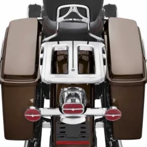 Harley Davidson Verstellbarer Gepäckträger Für Doppelsitzbank Chrom 10