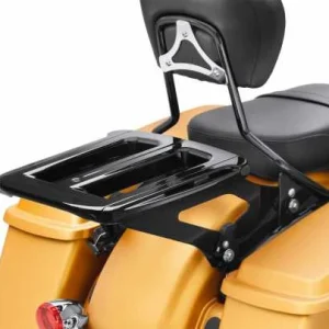 Harley Davidson Verstellbarer 2-up Gepäckträger Schwarz 10