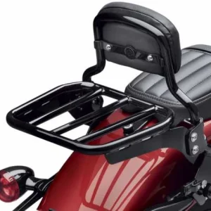 Harley Davidson Sport Gepäckträger Für HoldFast Sissy Bars Schwarz 6