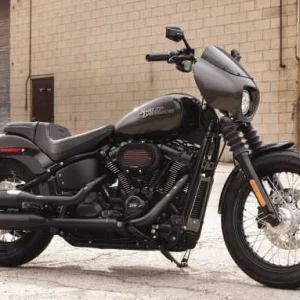 Harley Davidson Sozius Fußrastenhalter Kit Schwarz 9
