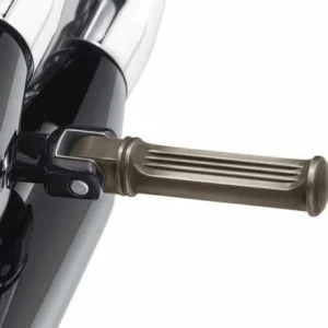 Harley Davidson Brass / Messing Sozius Fußrasten 6