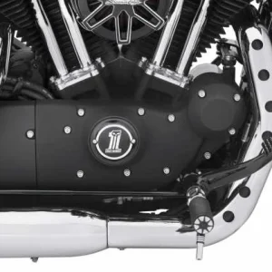 Harley Davidson Vorverlegte Fußrastenanlage Schwarz 9