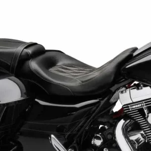 Harley Davidson Low-Profile Solo Sitz 15″ Diamond Schwarz 8