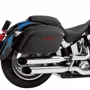 Harley Davidson Abschließbare Lederbezogene Seitenkoffer 6