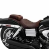 Harley Davidson Soziussitz 5,5″ Künstlich Gealtertes Braunes Leder 8