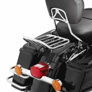 Harley Davidson Abnehmbarer Gepäckträger Für Doppelsitzbank Chrom 6