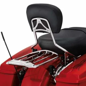 Harley Davidson Abnehmbarer Air Wing Gepäckträger Für Doppelsitzbank Chrom 6