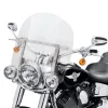Harley Davidson Abnehmbare King-Size Windschutzscheibe 18″ Klar & Polierte Streben 10