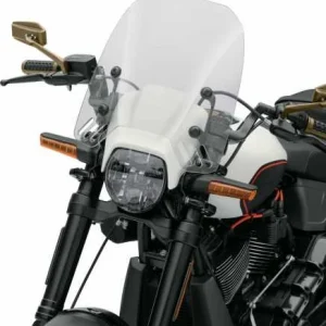 Harley Davidson Quick Release Compact Sport Windshield 16″ Leicht Getönt, Mittelhoch 6