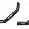 Harley Davidson Slotted Auspuff Hitzeschild Kit Matt Schwarz 11