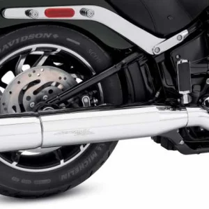Harley Davidson Auspuff Schild Chrom 6