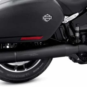 Harley Davidson Auspuff Schild Schwarz 6