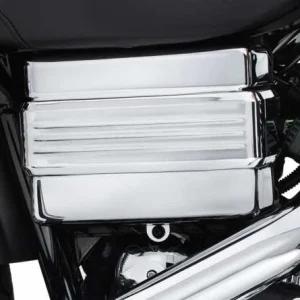 Harley Davidson Batterieabdeckung Chrom 6