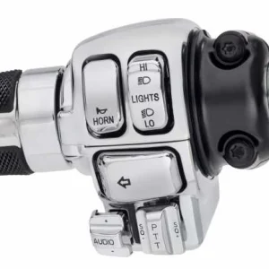 Harley Davidson Schalterkappen Chrom 6