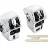 Harley Davidson Schaltergehäuse-Kit Chrom 11