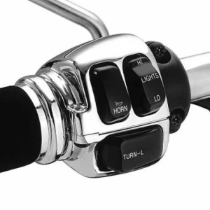 Harley Davidson Schaltergehäuse-Kit, Chrom 7