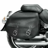 Harley Davidson Abnehmbare Leder-Satteltaschen Glatt 10