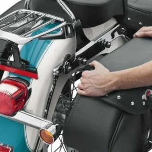 Harley Davidson Abnehmbares Satteltaschen-Umbaukit Mit Schnellverschluss Im Heritage Classic Stil 6