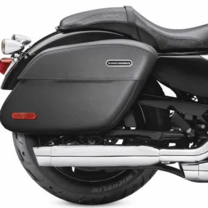 Harley Davidson Abschließbare Leder-Seitenkoffer 6